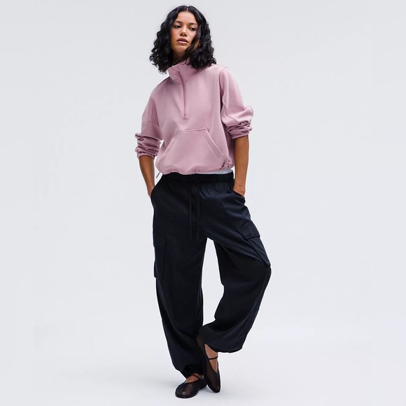 NWT Lululemon Brushed Softstreme Half Zip - Picture 3 of 7